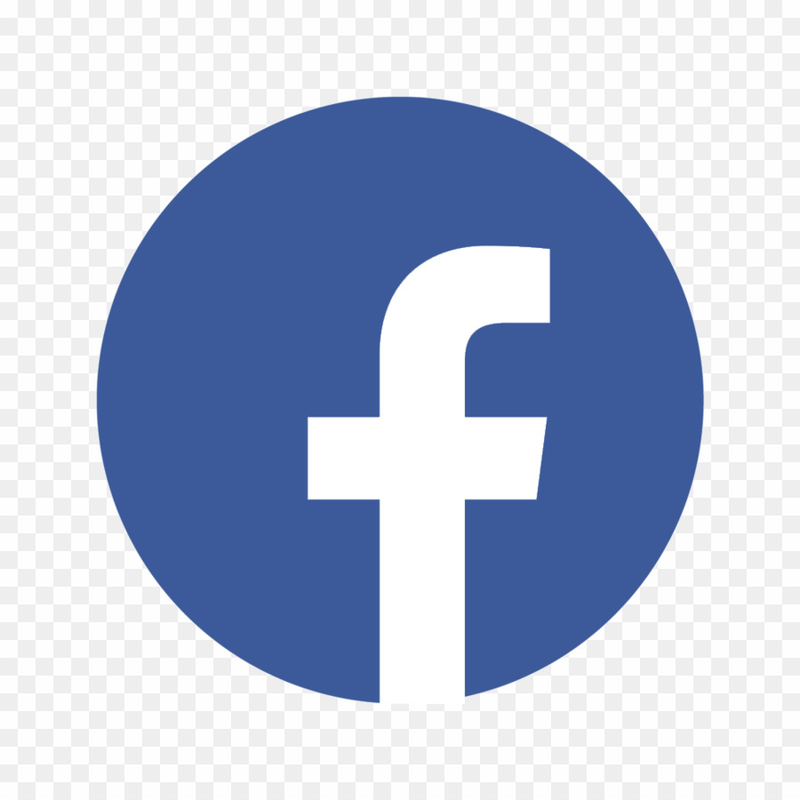Facebook logo of a blue circle with a white letter f in the center of it