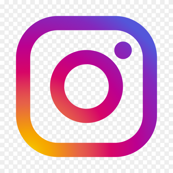 instagram logo of a multi colored square representing a camera
